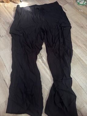 torrid Black Wide-Leg Lounge Pants